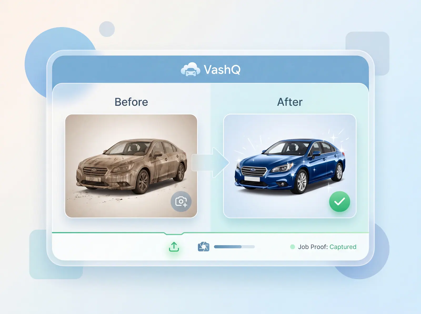 Before and after photos