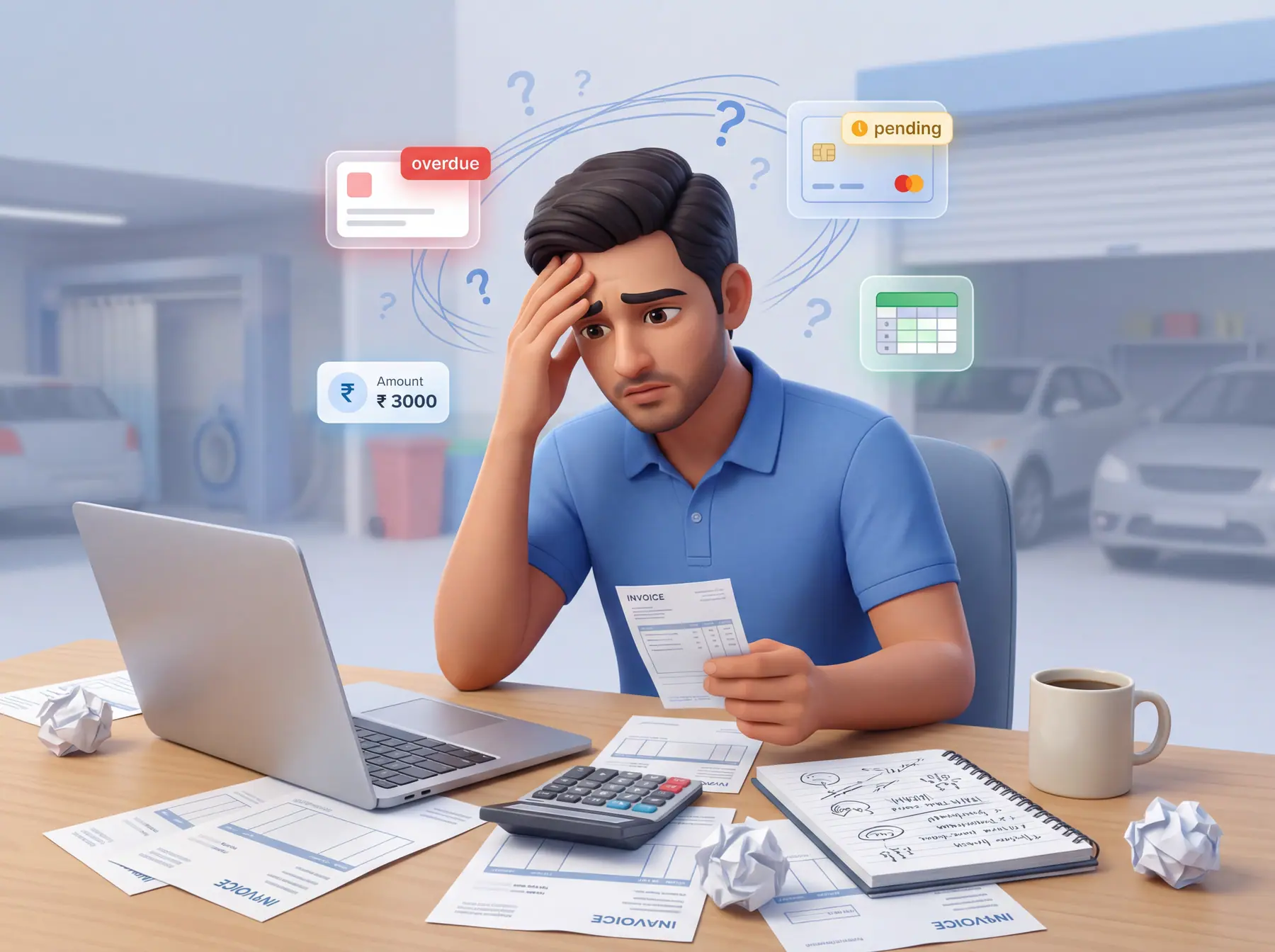 Billing confusion problem illustration