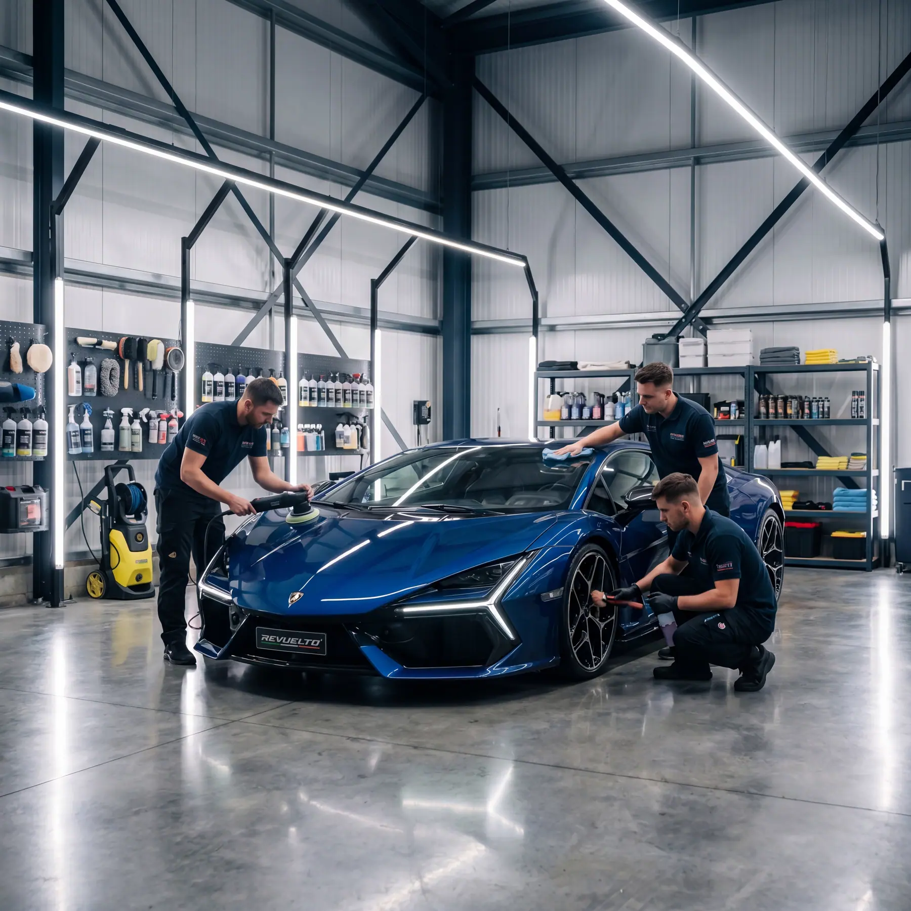 Car detailing studio