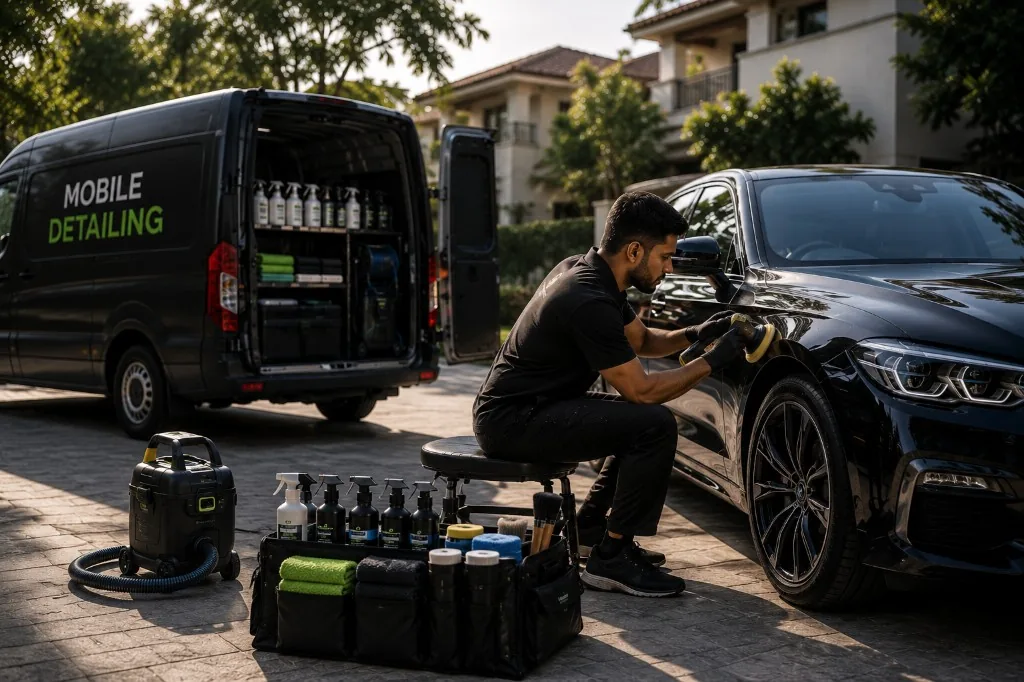 Mobile detailing services